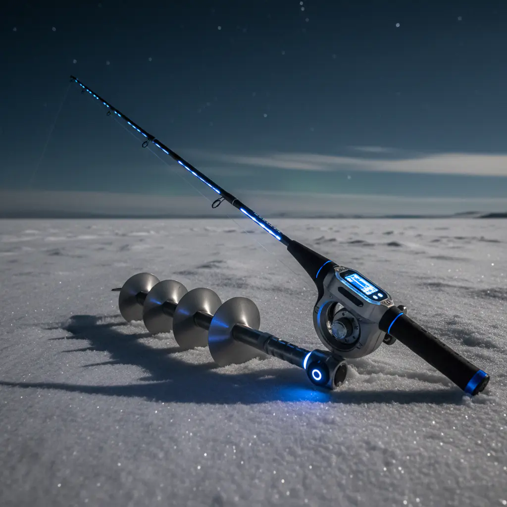 High tech fishing gear